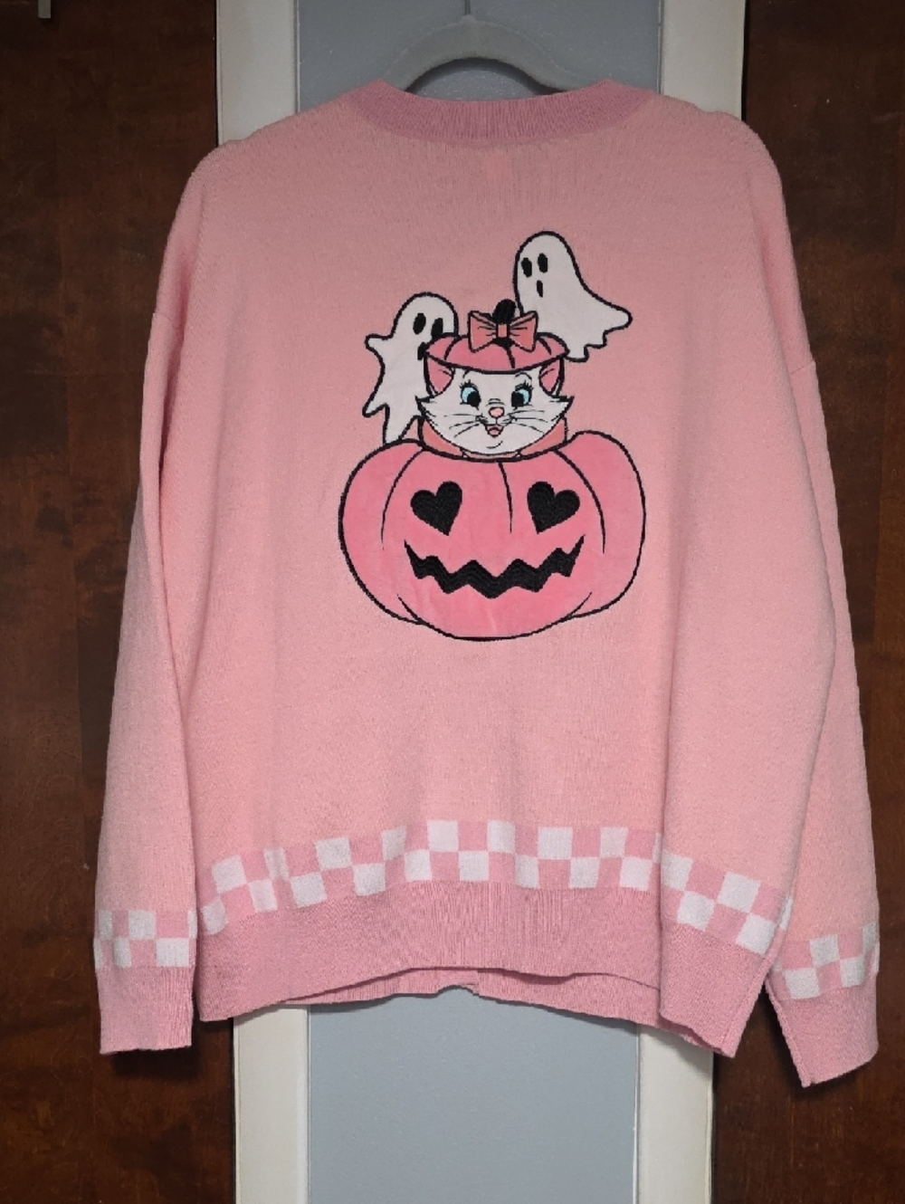 Disney aristocats Graphic Halloween Cardigan Sweater - Picture 2 of 2